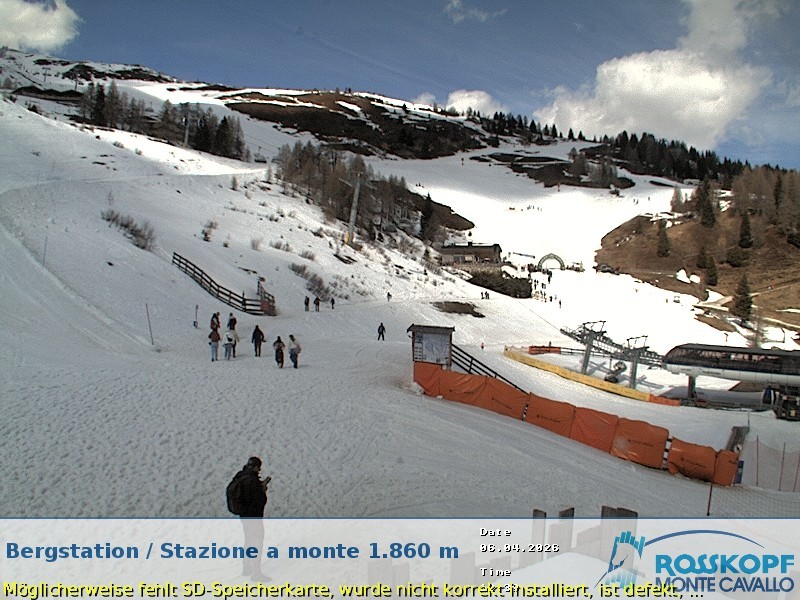 Archiv Foto Webcam Bergstation Rosskopf, Sterzing