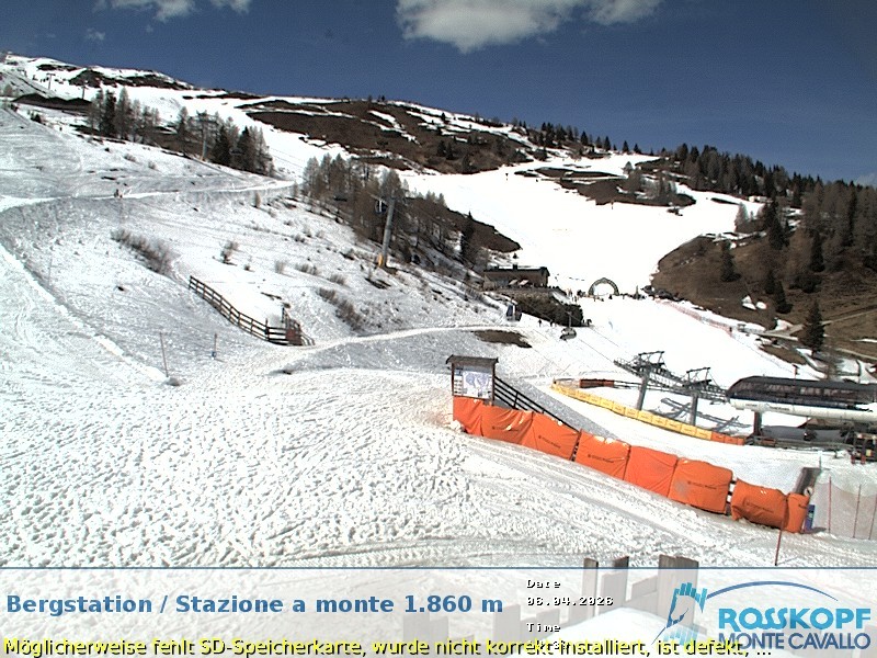 Archiv Foto Webcam Bergstation Rosskopf, Sterzing