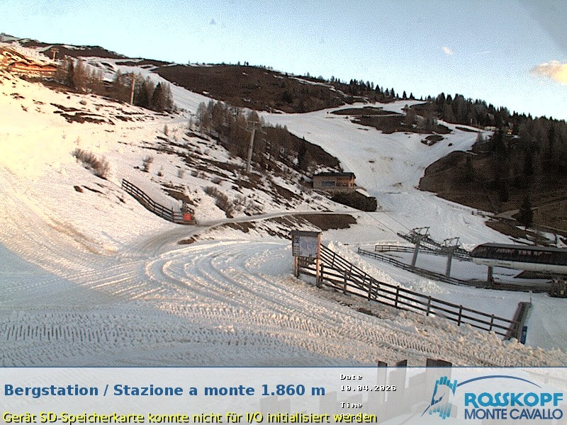 Archiv Foto Webcam Bergstation Rosskopf, Sterzing
