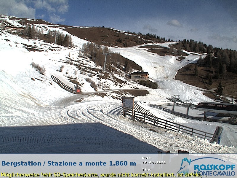 Archiv Foto Webcam Bergstation Rosskopf, Sterzing