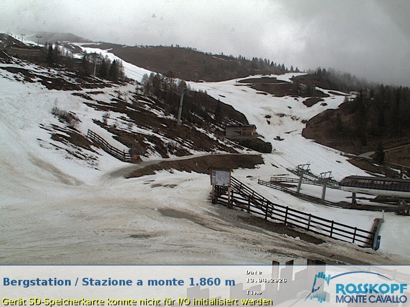 Archiv Foto Webcam Bergstation Rosskopf, Sterzing