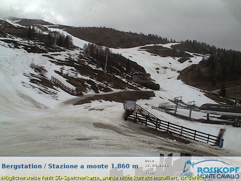 Archiv Foto Webcam Bergstation Rosskopf, Sterzing