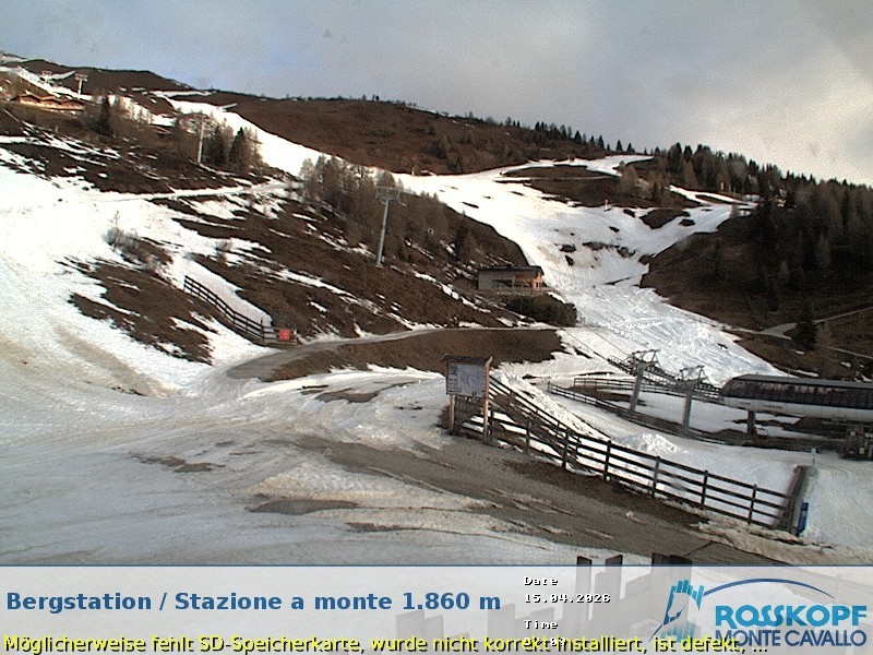Archiv Foto Webcam Bergstation Rosskopf, Sterzing
