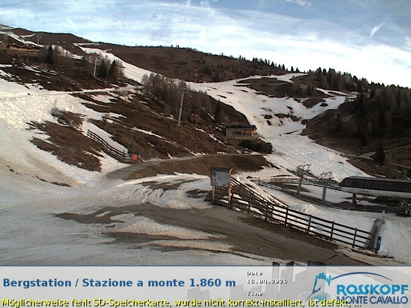 Archived image Webcam mountain station Rosskopf, Vipiteno/Sterzing