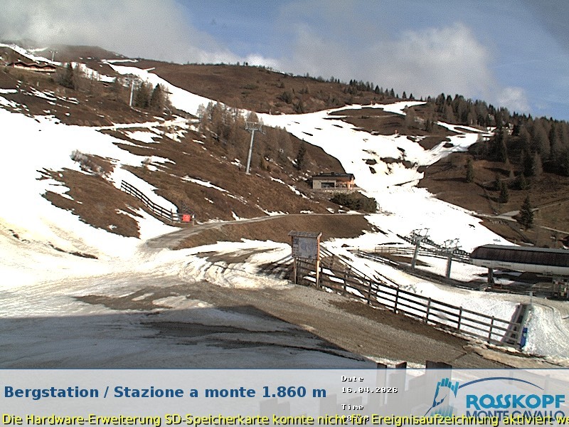 Archived image Webcam mountain station Rosskopf, Vipiteno/Sterzing