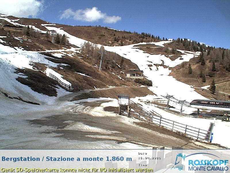 Archived image Webcam mountain station Rosskopf, Vipiteno/Sterzing