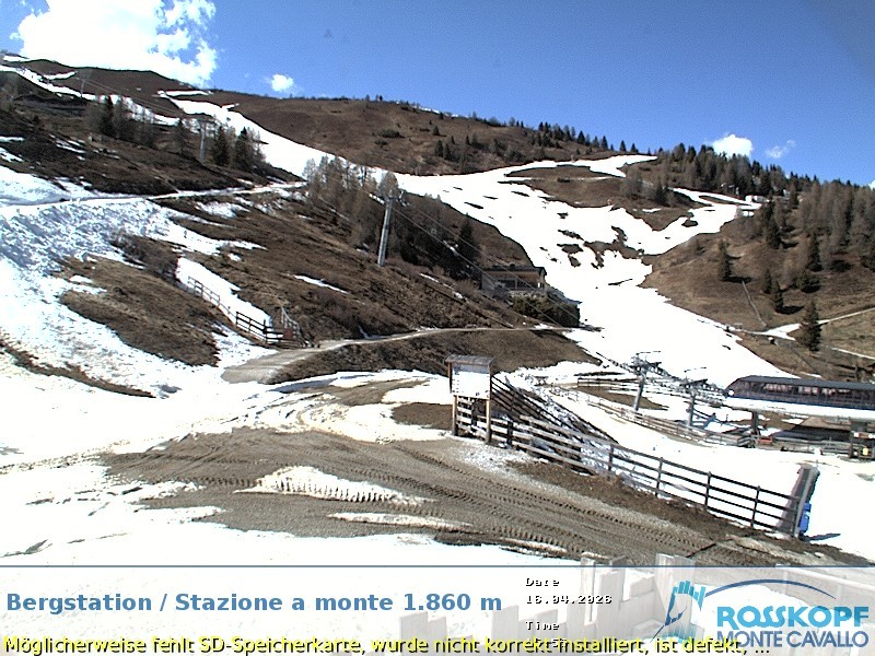 Archived image Webcam mountain station Rosskopf, Vipiteno/Sterzing