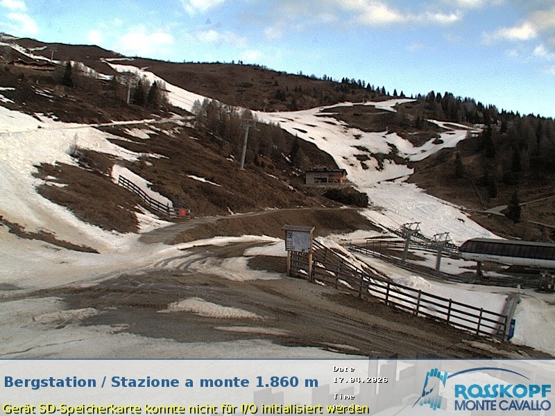 Archiv Foto Webcam Bergstation Rosskopf, Sterzing