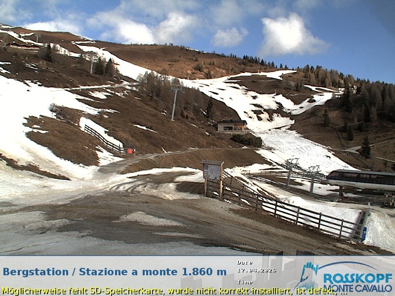 Archiv Foto Webcam Bergstation Rosskopf, Sterzing