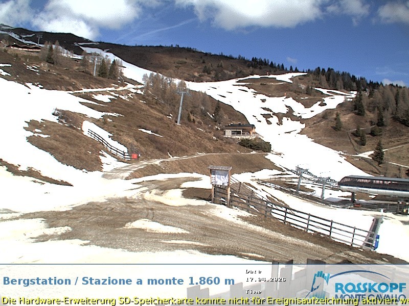Archiv Foto Webcam Bergstation Rosskopf, Sterzing