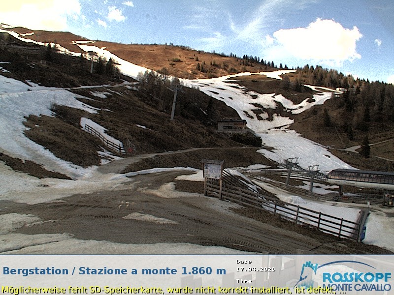 Archiv Foto Webcam Bergstation Rosskopf, Sterzing