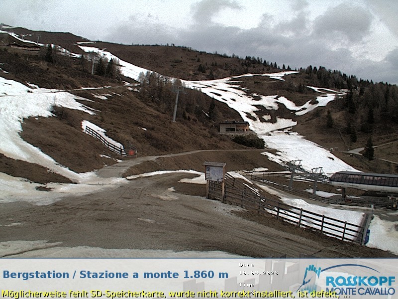 Archiv Foto Webcam Bergstation Rosskopf, Sterzing