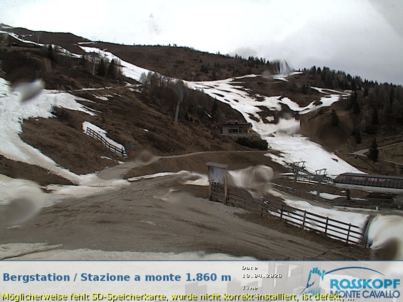 Archiv Foto Webcam Bergstation Rosskopf, Sterzing