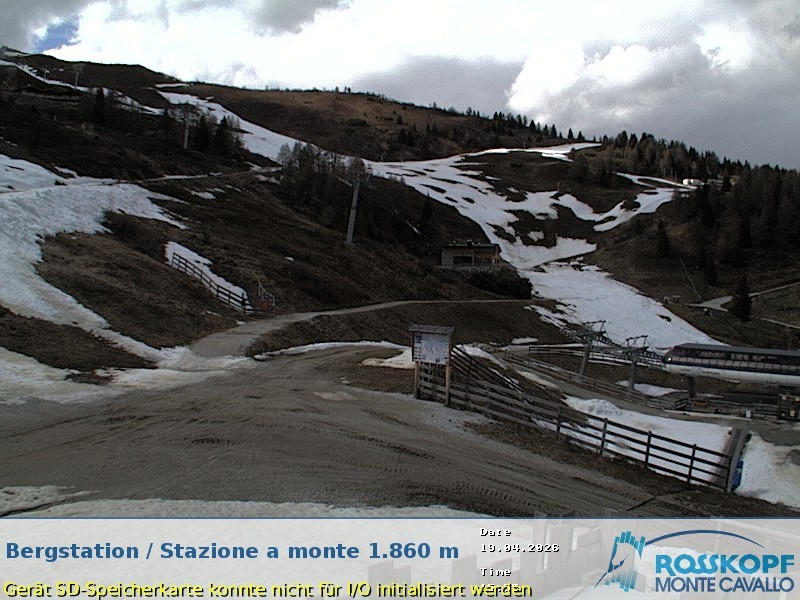 Archiv Foto Webcam Bergstation Rosskopf, Sterzing