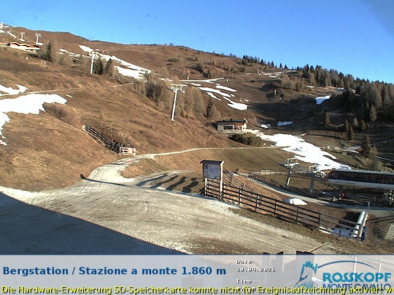 Archiv Foto Webcam Bergstation Rosskopf, Sterzing