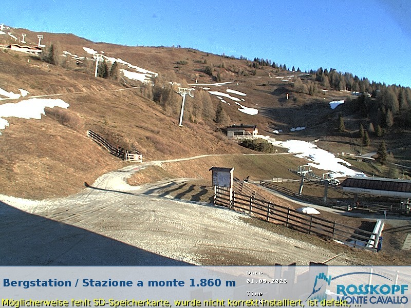 Archiv Foto Webcam Bergstation Rosskopf, Sterzing