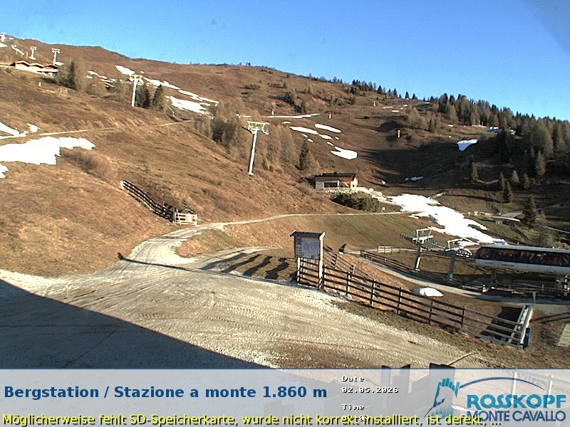 Archiv Foto Webcam Bergstation Rosskopf, Sterzing