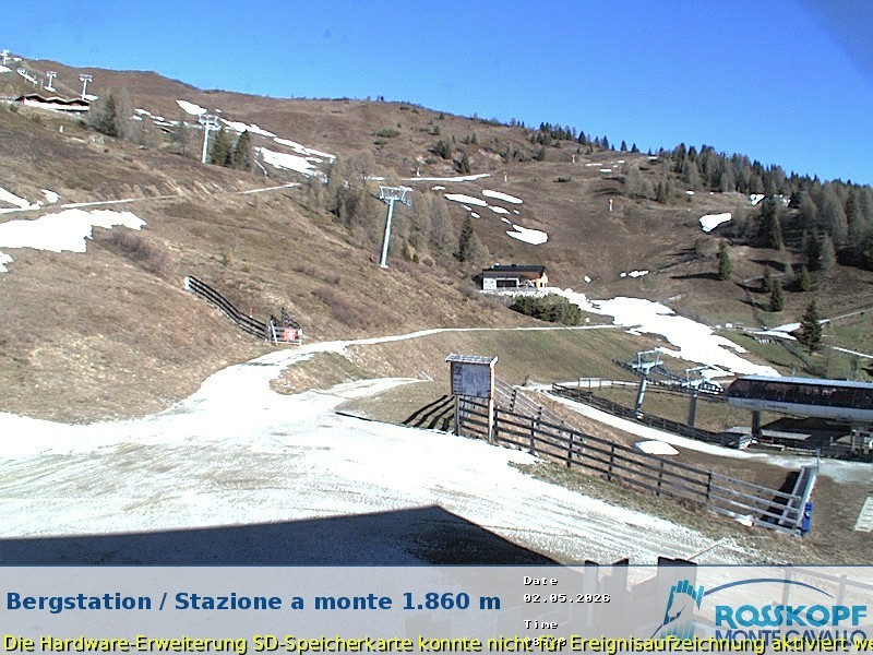 Archiv Foto Webcam Bergstation Rosskopf, Sterzing