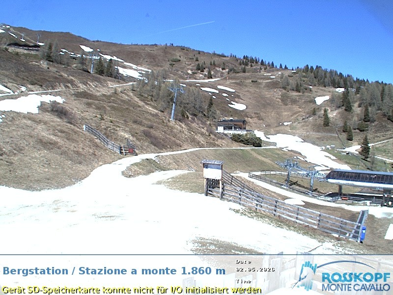 Archiv Foto Webcam Bergstation Rosskopf, Sterzing