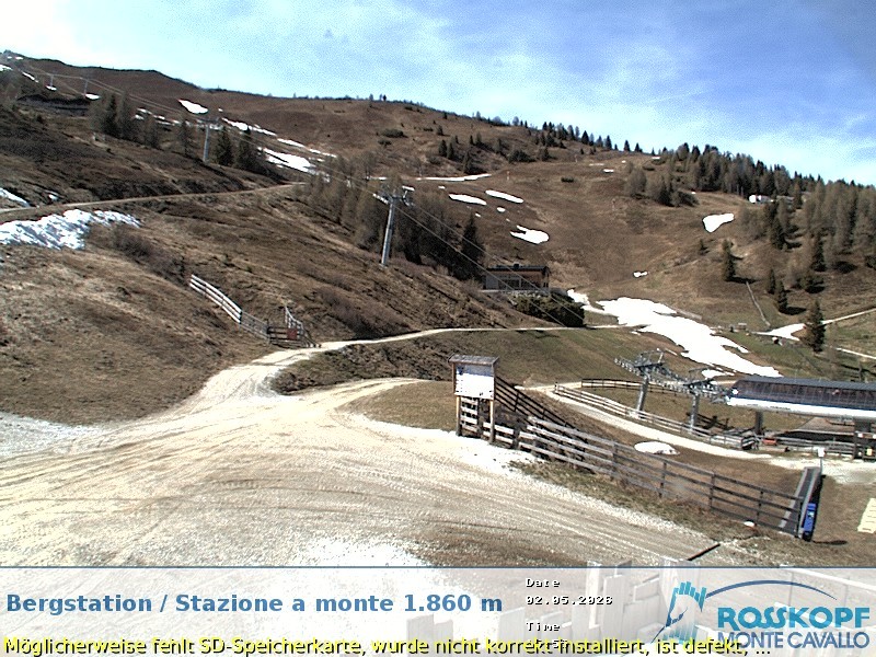 Archived image Webcam mountain station Rosskopf, Vipiteno/Sterzing