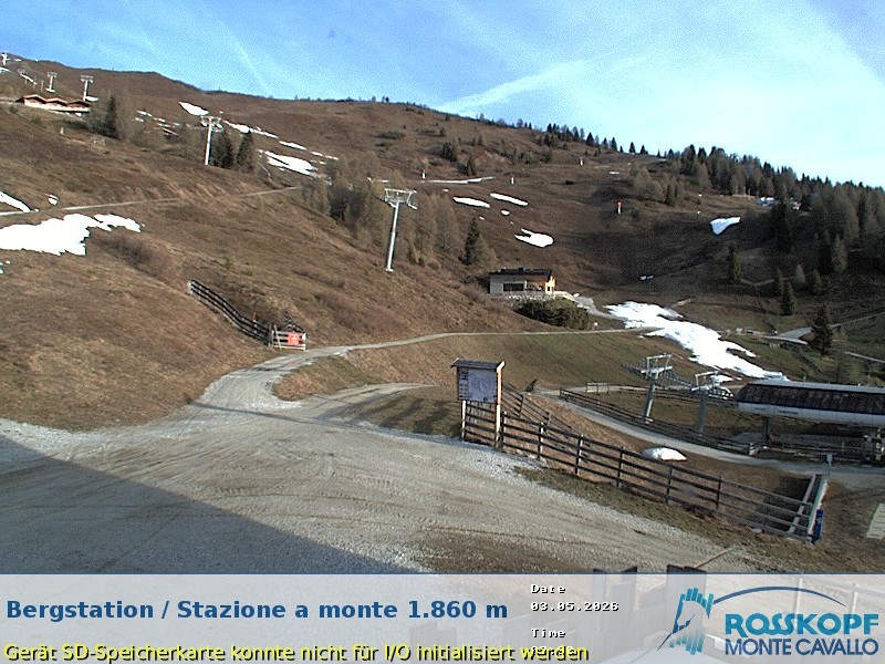 Archived image Webcam mountain station Rosskopf, Vipiteno/Sterzing