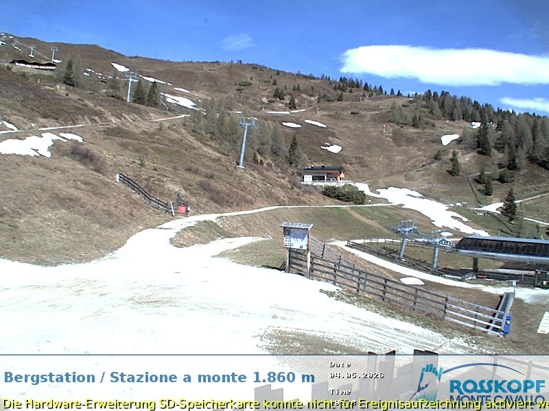 Archived image Webcam mountain station Rosskopf, Vipiteno/Sterzing