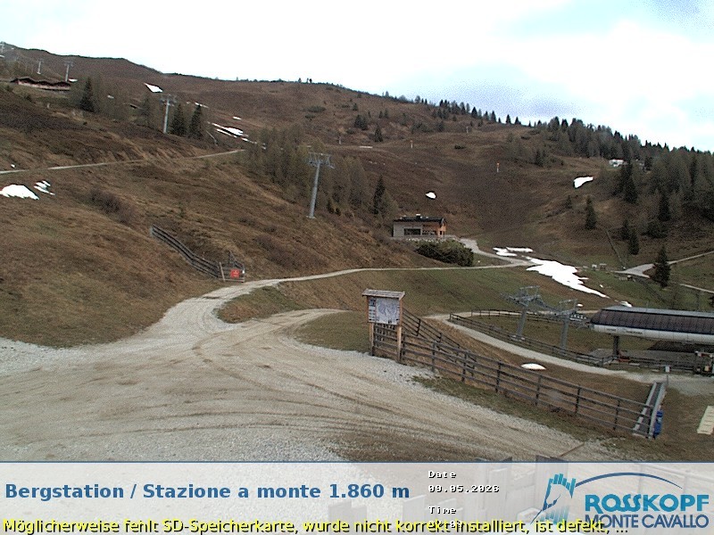 Archiv Foto Webcam Bergstation Rosskopf, Sterzing