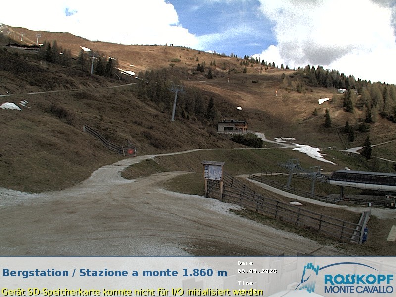 Archiv Foto Webcam Bergstation Rosskopf, Sterzing