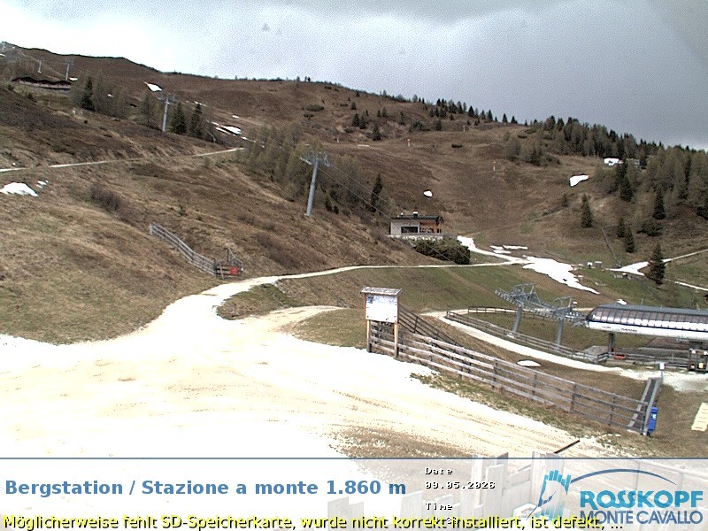 Archiv Foto Webcam Bergstation Rosskopf, Sterzing