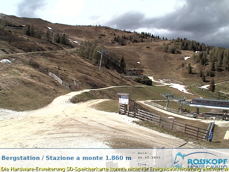 Archiv Foto Webcam Bergstation Rosskopf, Sterzing
