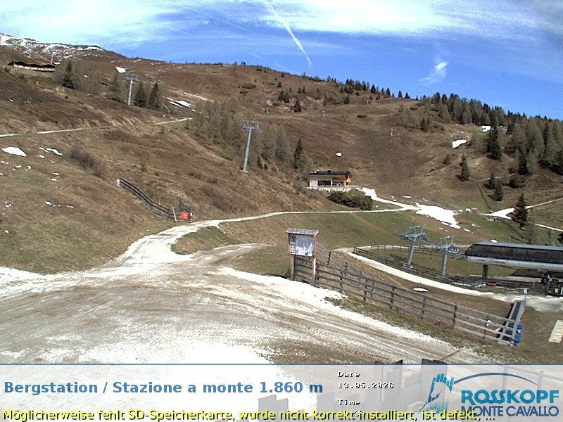 Archiv Foto Webcam Bergstation Rosskopf, Sterzing