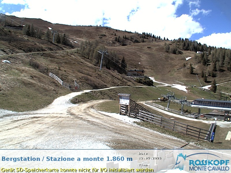 Archiv Foto Webcam Bergstation Rosskopf, Sterzing