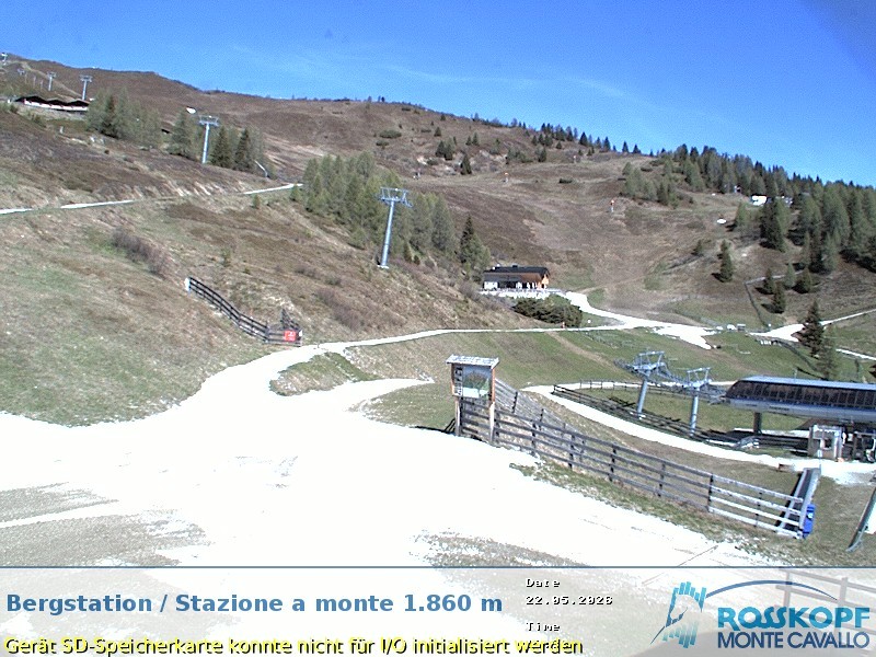 Archived image Webcam mountain station Rosskopf, Vipiteno/Sterzing