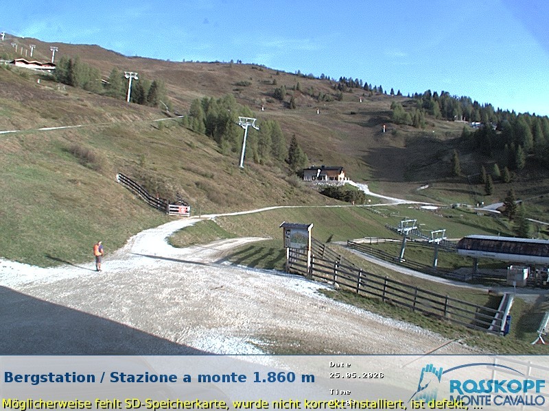 Archiv Foto Webcam Bergstation Rosskopf, Sterzing
