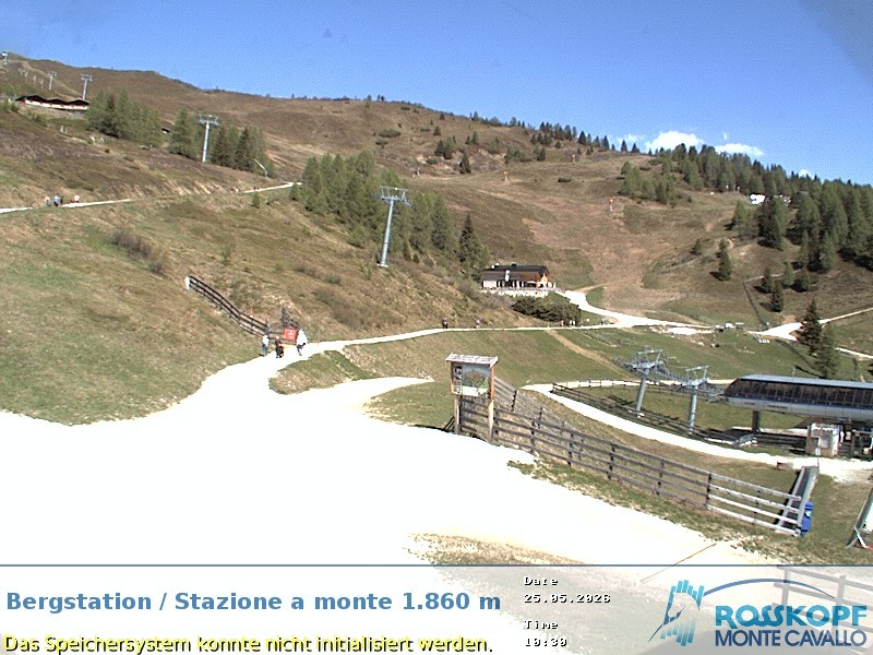 Archived image Webcam mountain station Rosskopf, Vipiteno/Sterzing