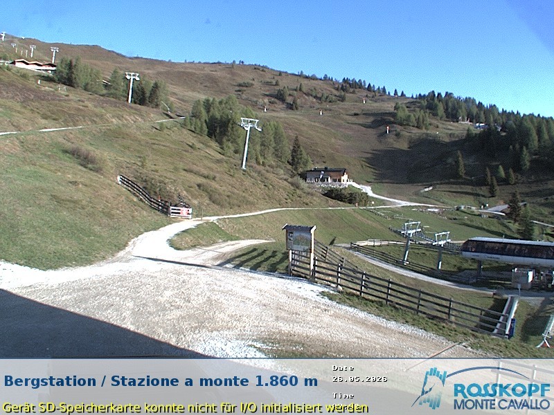 Archiv Foto Webcam Bergstation Rosskopf, Sterzing