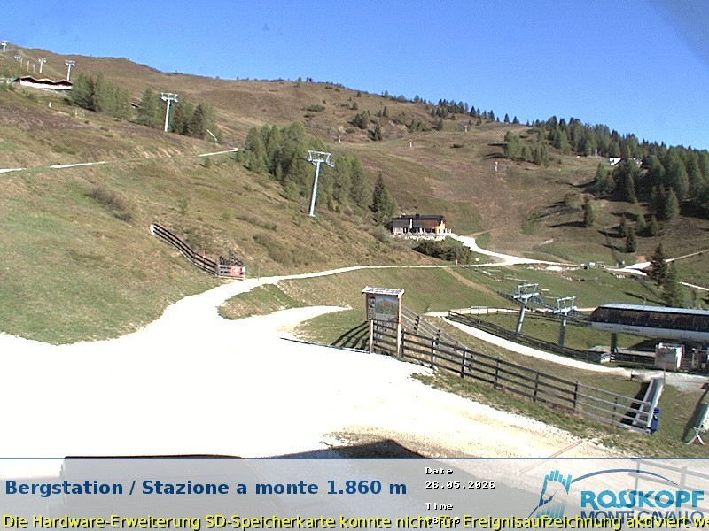 Archiv Foto Webcam Bergstation Rosskopf, Sterzing