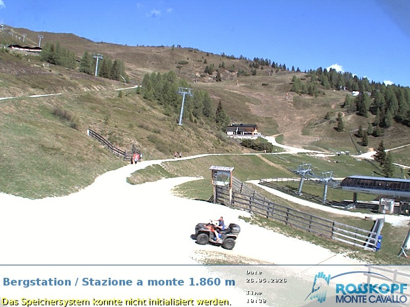 Archiv Foto Webcam Bergstation Rosskopf, Sterzing