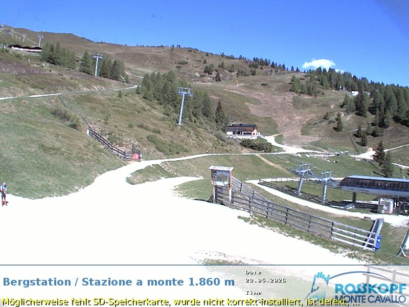 Archived image Webcam mountain station Rosskopf, Vipiteno/Sterzing