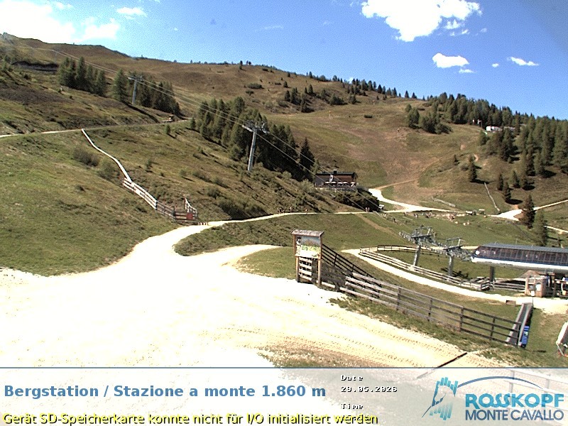 Archived image Webcam mountain station Rosskopf, Vipiteno/Sterzing