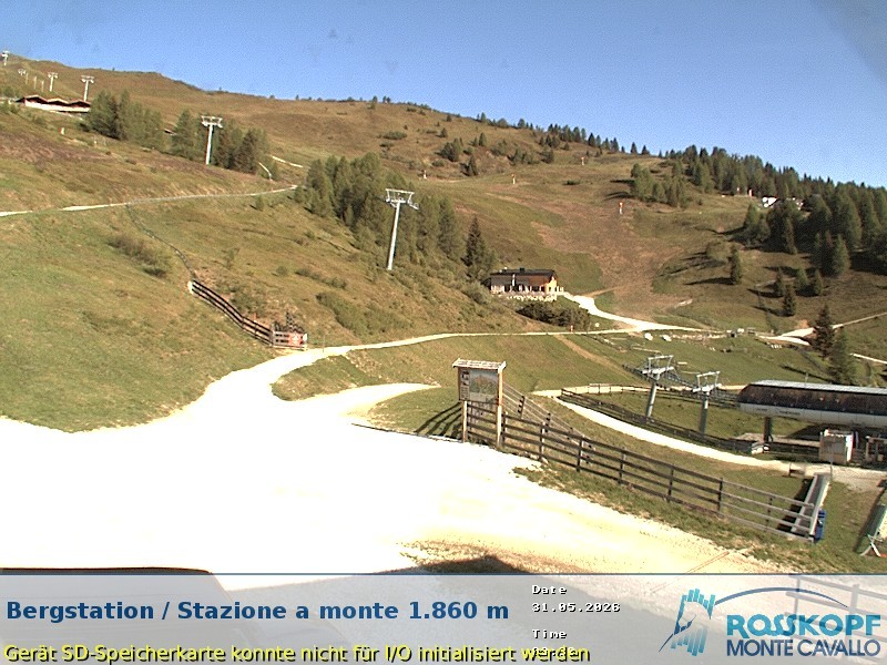 Archived image Webcam mountain station Rosskopf, Vipiteno/Sterzing