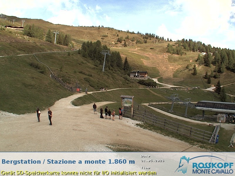 Archived image Webcam mountain station Rosskopf, Vipiteno/Sterzing