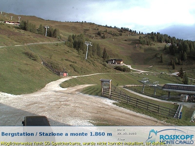 Archiv Foto Webcam Bergstation Rosskopf, Sterzing