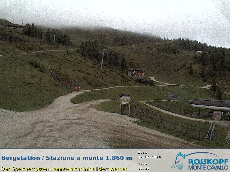Archiv Foto Webcam Bergstation Rosskopf, Sterzing