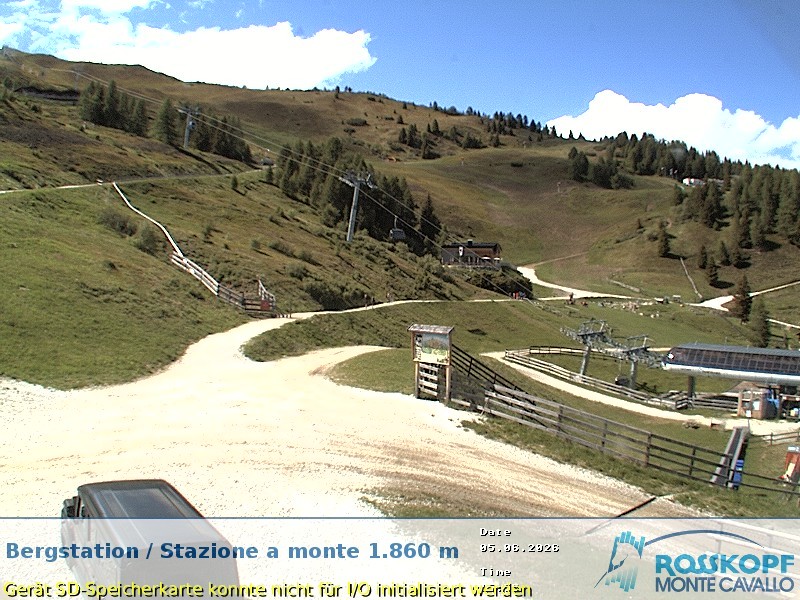 Archived image Webcam mountain station Rosskopf, Vipiteno/Sterzing