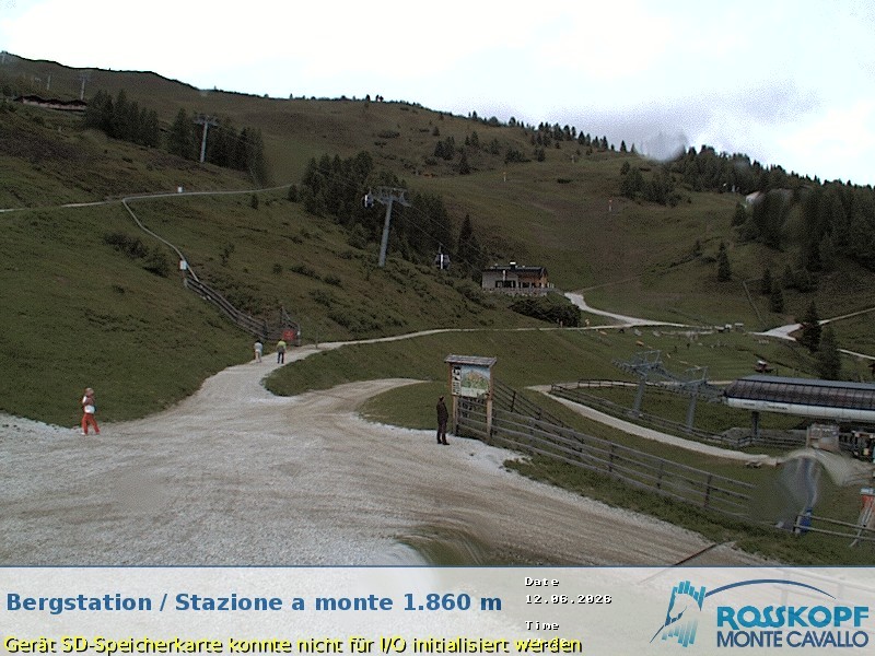 Archived image Webcam mountain station Rosskopf, Vipiteno/Sterzing