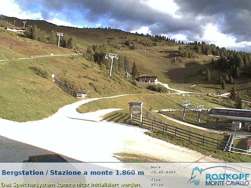 Archiv Foto Webcam Bergstation Rosskopf, Sterzing