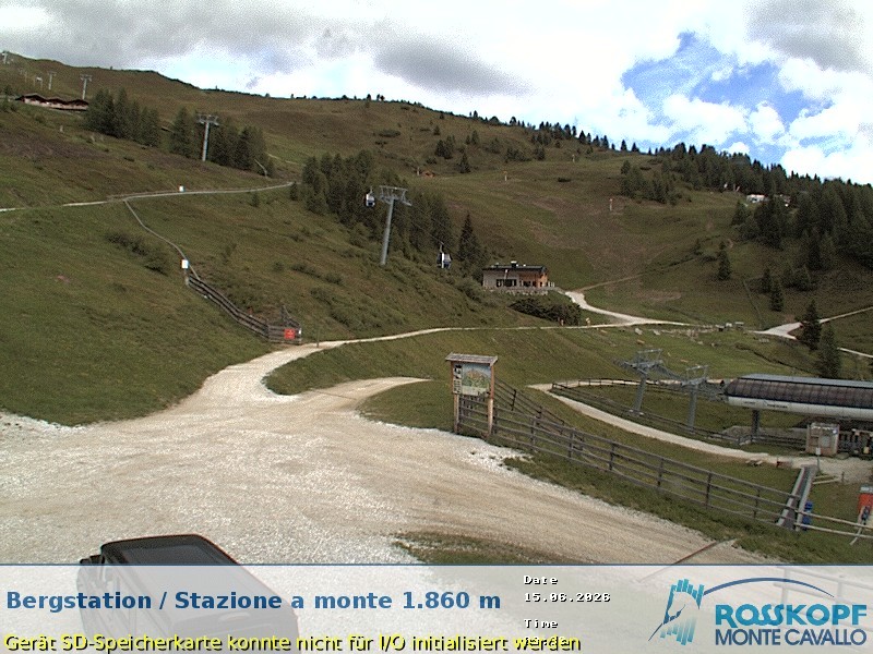 Archiv Foto Webcam Bergstation Rosskopf, Sterzing