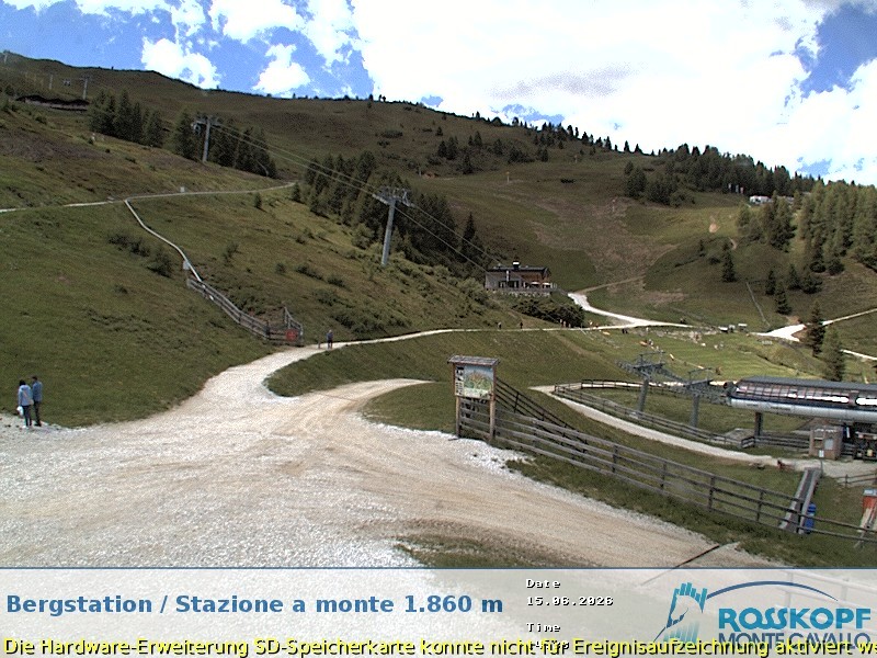 Archiv Foto Webcam Bergstation Rosskopf, Sterzing