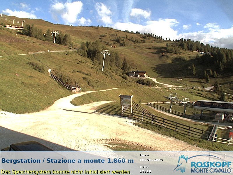 Archiv Foto Webcam Bergstation Rosskopf, Sterzing